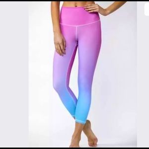 DYI Muli Gradient Cropped Legging